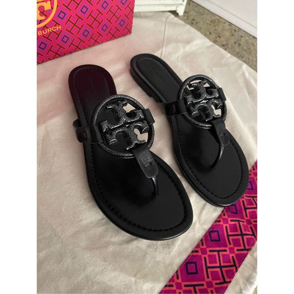 Tory Burch Shoes - New Tory Burch Miller pave sandals